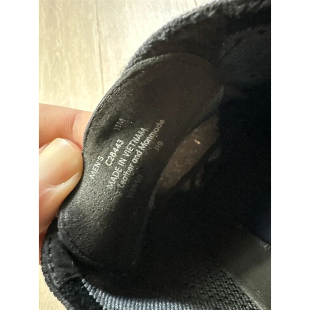 COLE HAAN 11 M Shoes Original‎ Grand Stitchlite Black Wingtip Oxfords Dress Knit